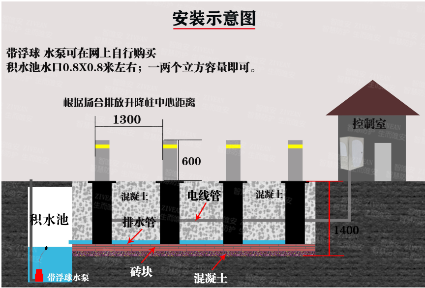 佛山全自動防撞升降柱，佛山全自動防撞升降柱廠家
